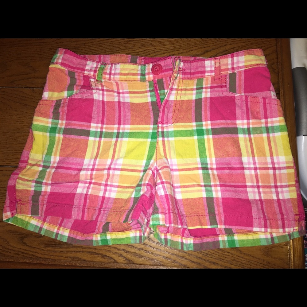 Arizona Girl Sz 12 plaid Shorts